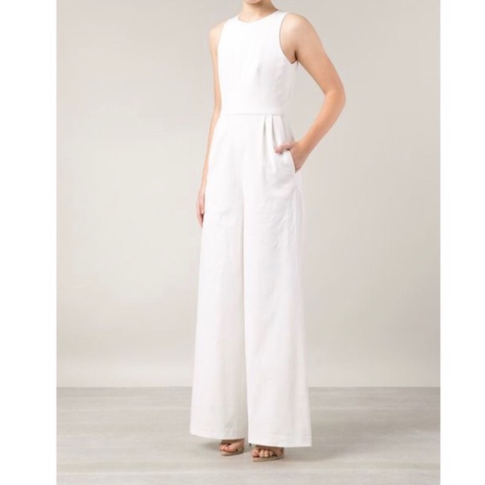 White linen Jumper